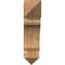 Ekena Millwork Legacy Arts & Crafts Rough Sawn Bracket, Western Red Cedar, 6"W x 20"D x 24"H BKT06X20X24LEC03RWR - alternate 4
